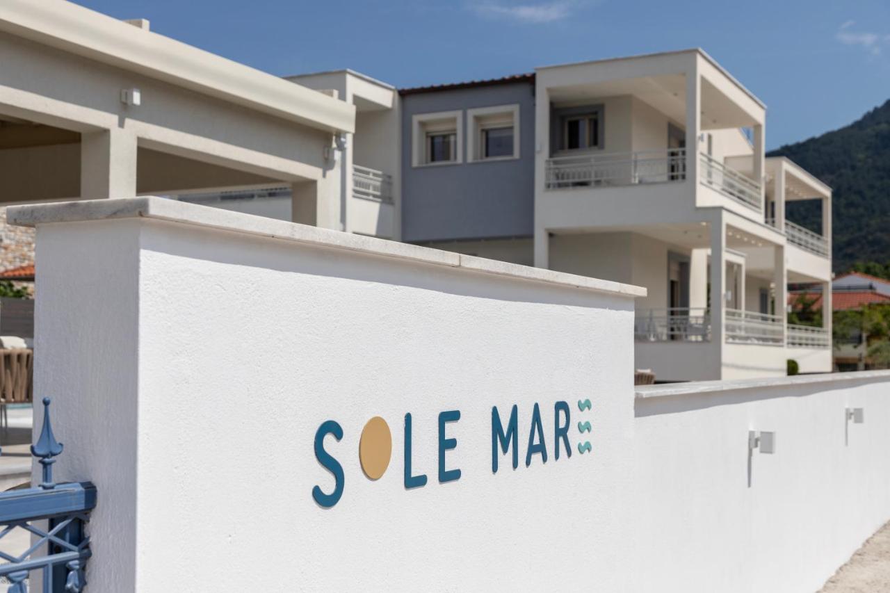 Sole Mare Hotell Chrisi Ammoudia Exteriör bild