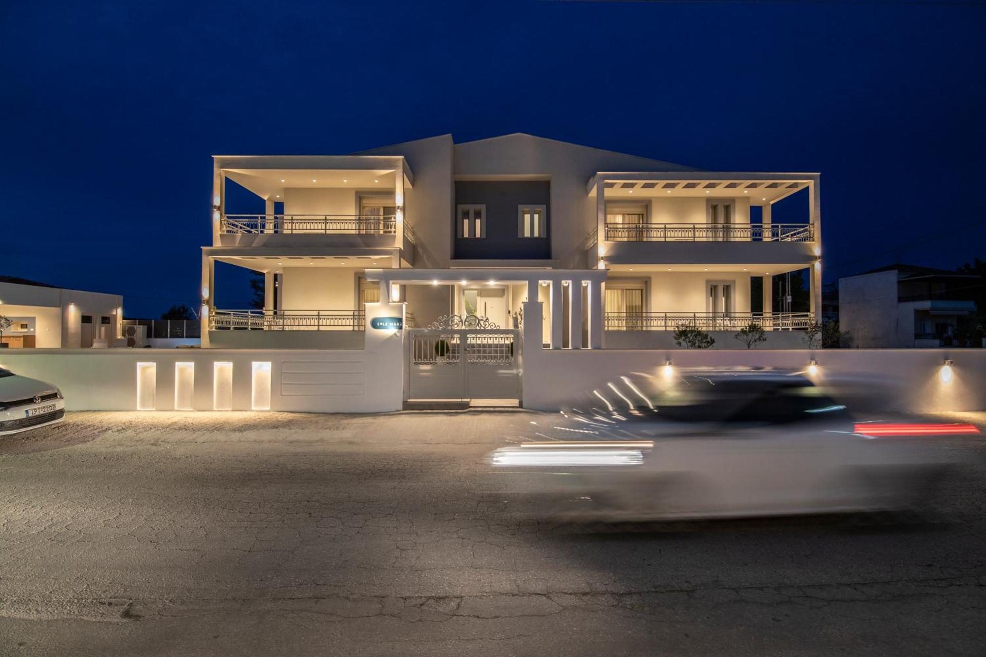 Sole Mare Hotell Chrisi Ammoudia Exteriör bild